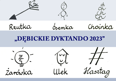  Konkurs ortograficzny „Dębickie Dyktando 2023”