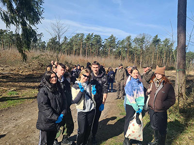 Akcja sadzenia lasu w Powiat Dębicki